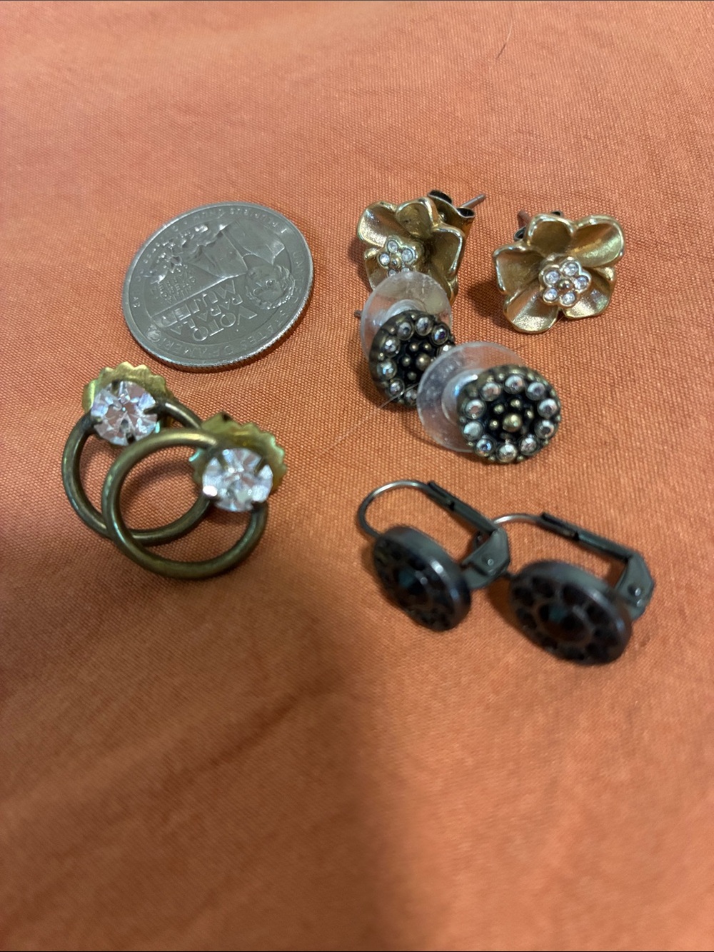 Banana Republic Three Pairs & One Pair Anthropologie Earrings